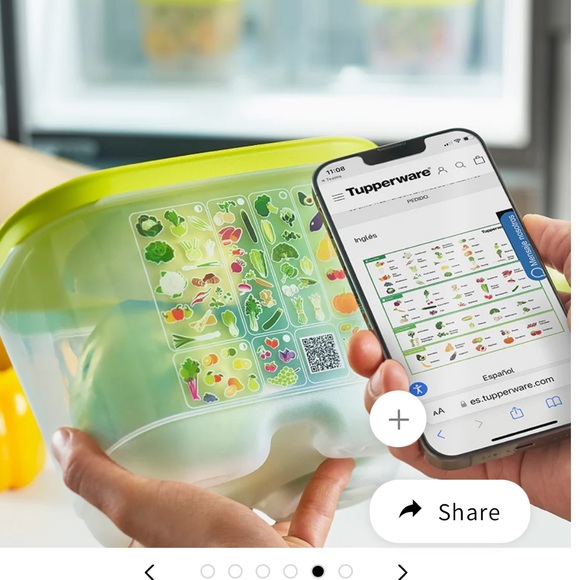 Tupperware Fridgesmart Small Deep - Picture 2 of 7